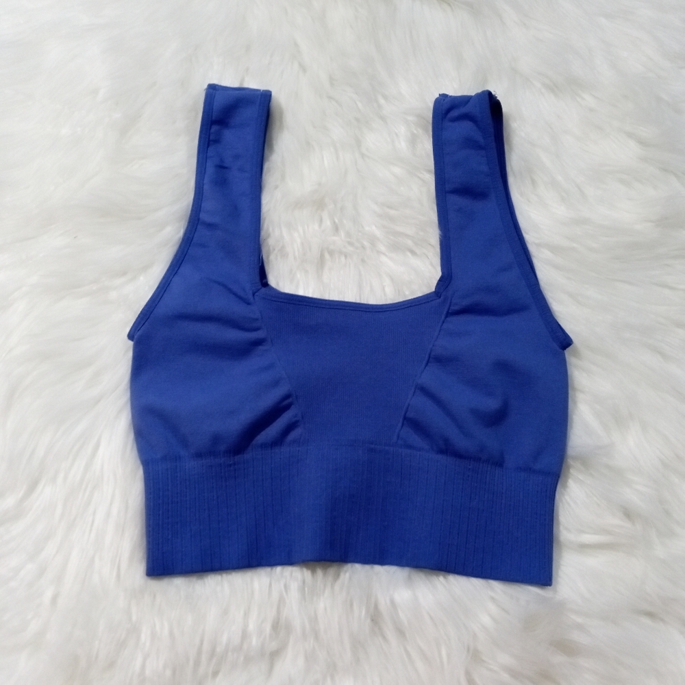 FP Movement Good Karma Square Neck Bra in African Violet Size XS/S - Picture 7 of 10